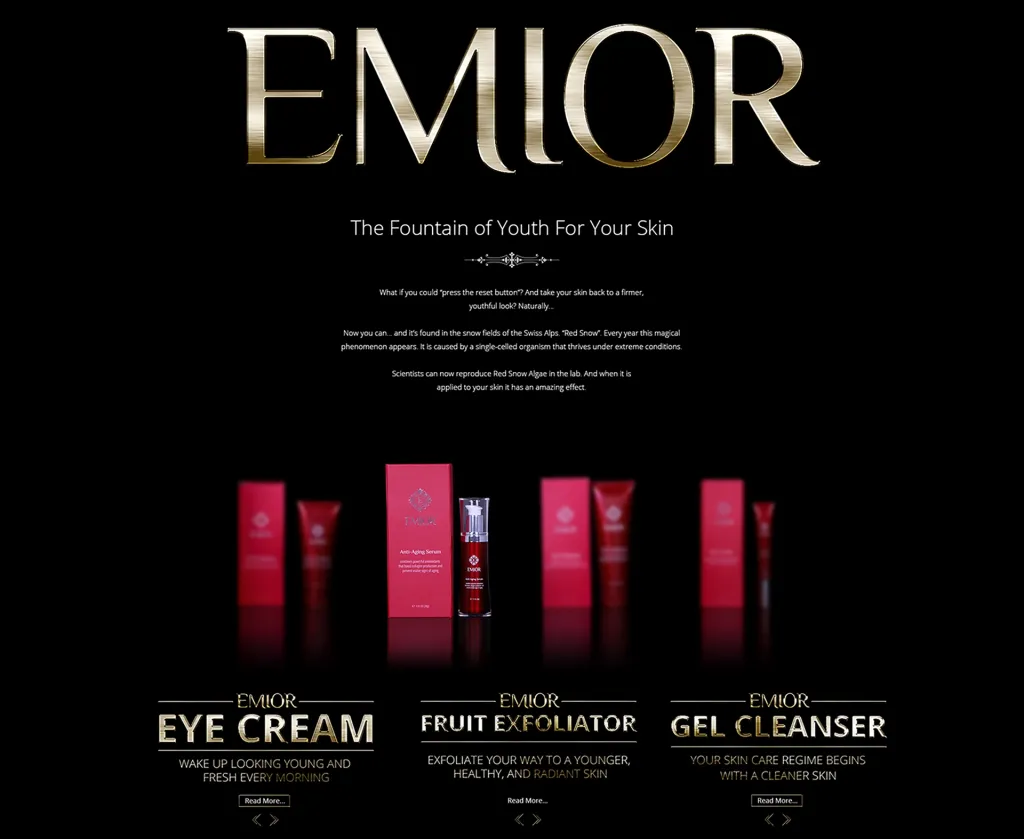 EMIOR cosmetics Lemon8labs